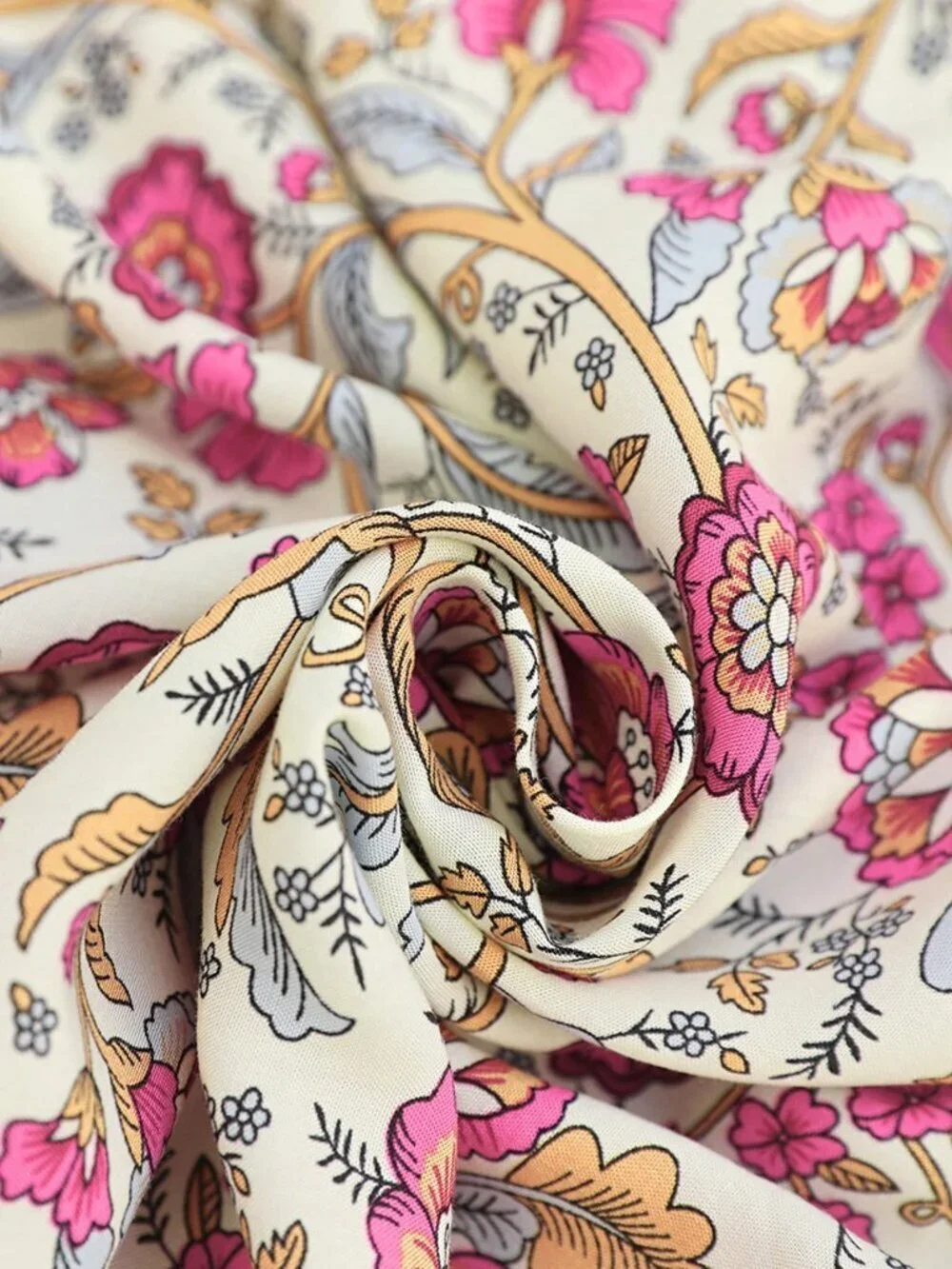 Women's Open Front Graphic Print Kimono top